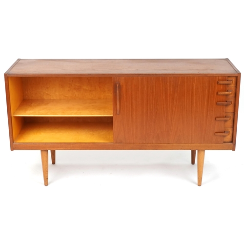 624 - Mid 20th century Swedish teak sideboard manufactured by Hugo Troeds in the manner of Nils Jonsson, 8... 