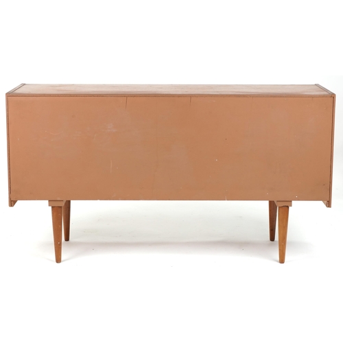 624 - Mid 20th century Swedish teak sideboard manufactured by Hugo Troeds in the manner of Nils Jonsson, 8... 