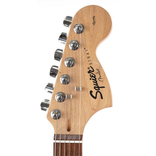 1436 - Squier Strat by Fender Affinity series electric guitar, serial number CY03013823