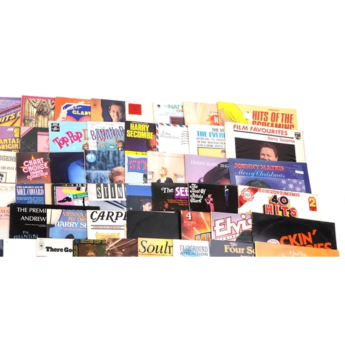 1500 - Vinyl LP records including Kool & The Gang, The Barron Knights, The Jukes, The Hollies, Paul Simon, ... 