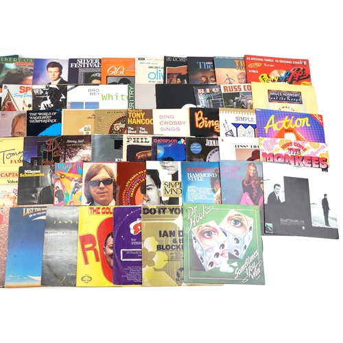 1500 - Vinyl LP records including Kool & The Gang, The Barron Knights, The Jukes, The Hollies, Paul Simon, ... 