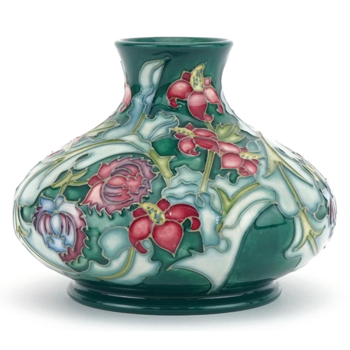 364 - Moorcroft Leicester pattern vase designed by Rachel Bishop, 10.5cm high