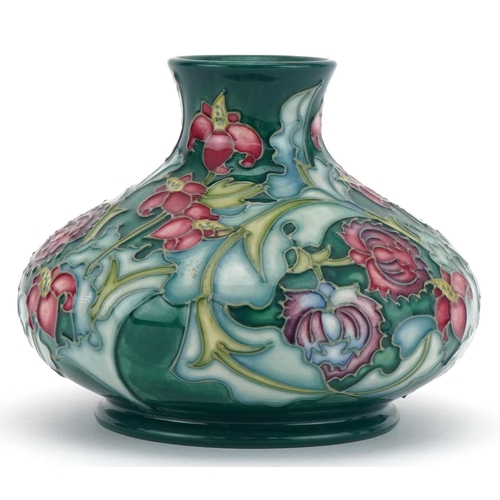 364 - Moorcroft Leicester pattern vase designed by Rachel Bishop, 10.5cm high