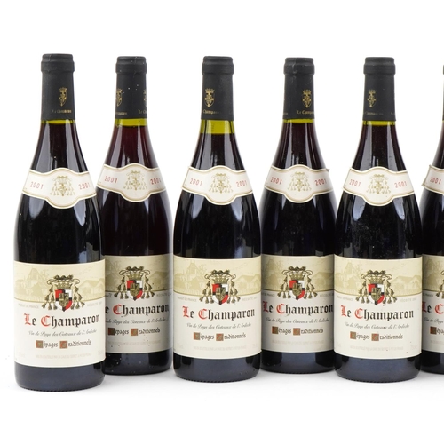 2049 - Eleven bottles of 2001 Le Champaron