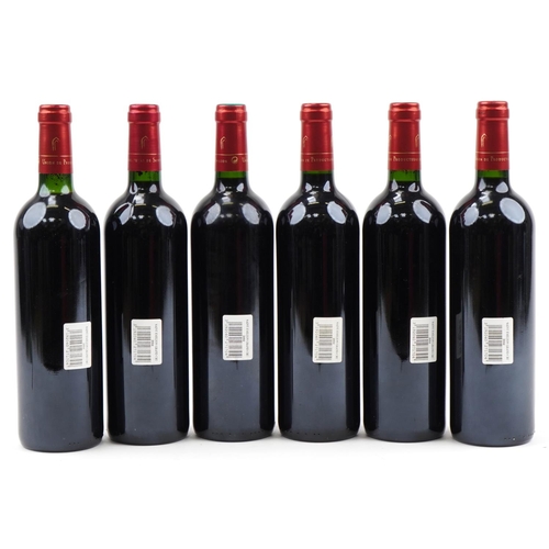 2032 - Six bottles of 2004 Grande Arche Saint-Emilion Grand Cru