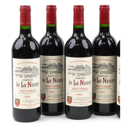 2056 - Eight bottles of 1999 Château de la Nauve Saint-Emilion