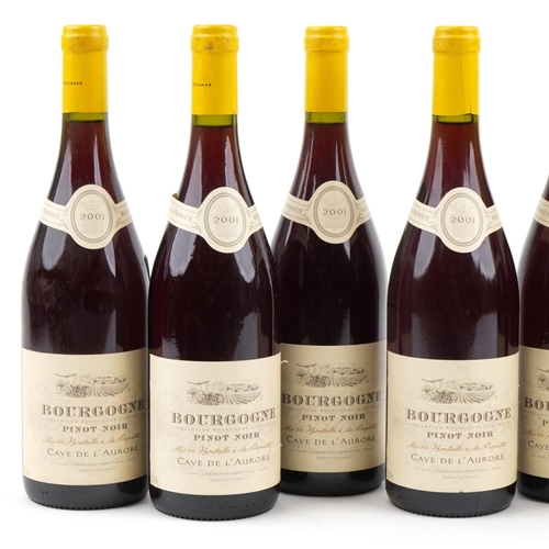 2041 - Eight bottles of 2001 Cave de L'Aurore Bourgogne Pinot Noir