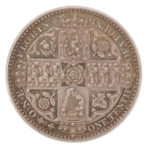 2414 - Queen Victoria 1849 Godless florin