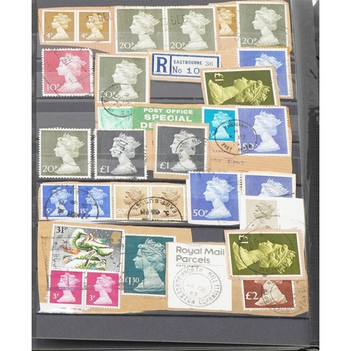 2474 - 19th century and later British stamps including Penny Black, Penny Reds and  George V with control n... 