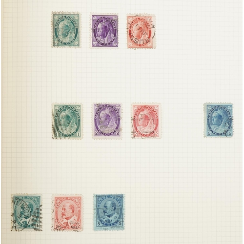 2477 - Two stamp albums containing American and world stamps including British and Commonwealth