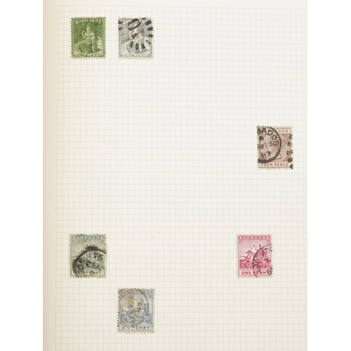 2477 - Two stamp albums containing American and world stamps including British and Commonwealth