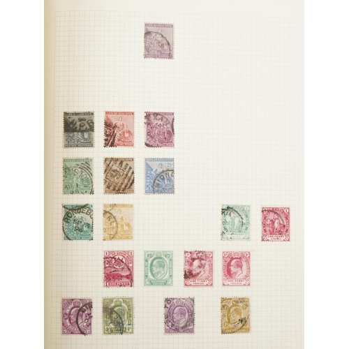 2477 - Two stamp albums containing American and world stamps including British and Commonwealth