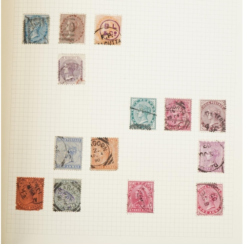 2477 - Two stamp albums containing American and world stamps including British and Commonwealth