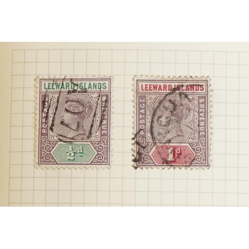 2477 - Two stamp albums containing American and world stamps including British and Commonwealth