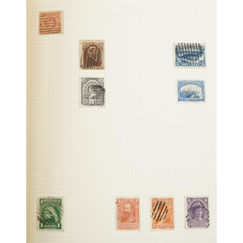 2477 - Two stamp albums containing American and world stamps including British and Commonwealth