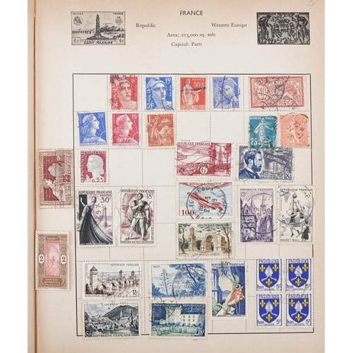 2470 - Five stamp albums containing British Commonwealth and world stamps