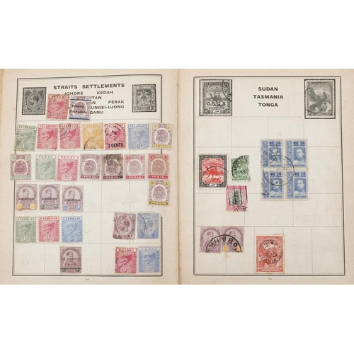 2470 - Five stamp albums containing British Commonwealth and world stamps