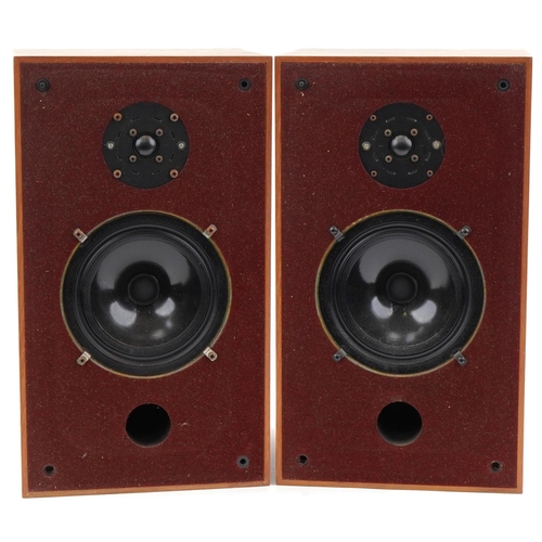 1448 - Pair of vintage Diesis loud speakers, 53cm high