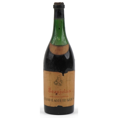 2043 - Bottle of 1947 Lejay Lagoute Dijon Beaujolais