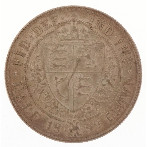 2388 - Queen Victoria 1899 half crown