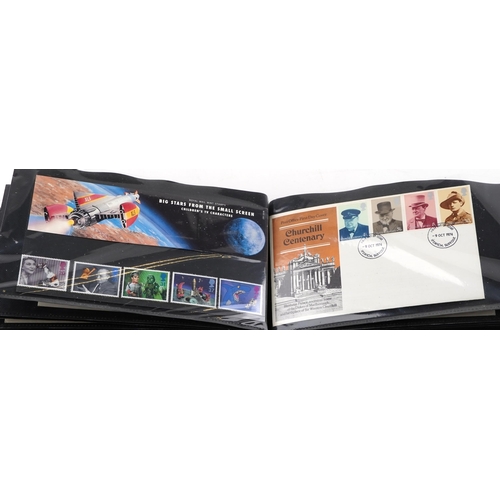 2487 - Large collection of Royal Mail presentation packs and first day covers, various genres and denominat... 