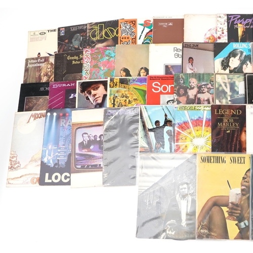 1503 - Vinyl LP records including Black Sabbath, Pink Floyd, The Ramones, Bob Dylan and Elton John