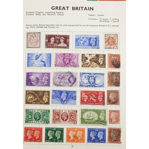 2484 - British and world stamps, first day covers and presentation packs, some arranged in albums