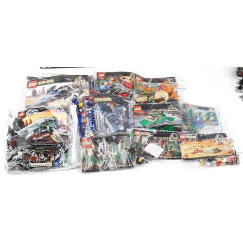 2345 - Large collection of vintage and later Star Wars Lego, some with boxes including Millennium Falcon, s... 