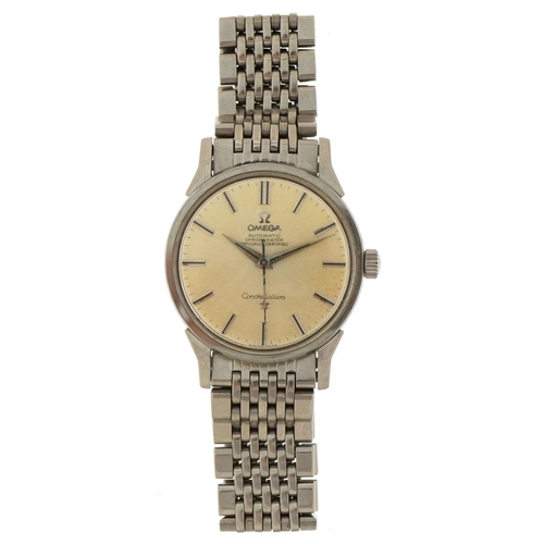 3093 - Omega, gentlemen's Omega Constellation automatic wristwatch, the movement numbered 20671612, 33mm in... 