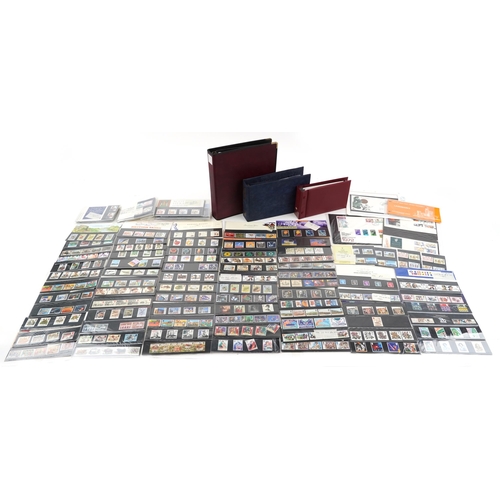 2485 - Selection of first day covers in albums, including some high value, and a large collection of presen... 