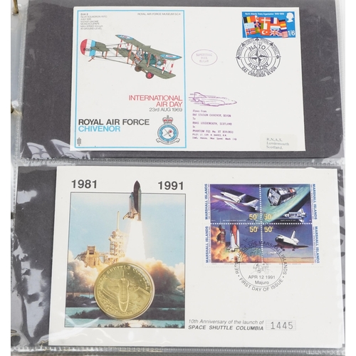 2485 - Selection of first day covers in albums, including some high value, and a large collection of presen... 