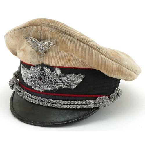 2583 - German military interest Luftwaffe visor cap