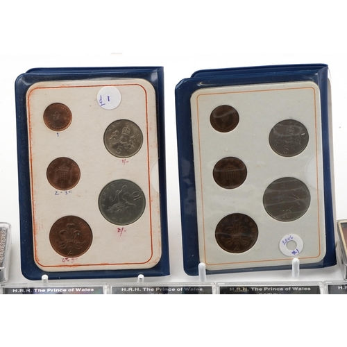 2445 - Large selection of mainly British coinage to include crowns, shillings, pennies, three George VI 195... 