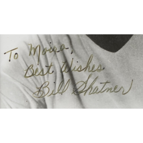 2505 - Star Trek interest personally signed photographs to Moira from Leonard Nimoy, William Shatner, Star ... 