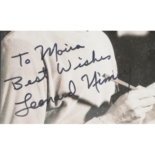 2505 - Star Trek interest personally signed photographs to Moira from Leonard Nimoy, William Shatner, Star ... 