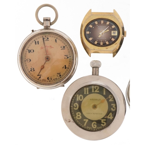 3560 - Vintage and later wristwatches and pocket watches including Zebora, Grado and Gruen