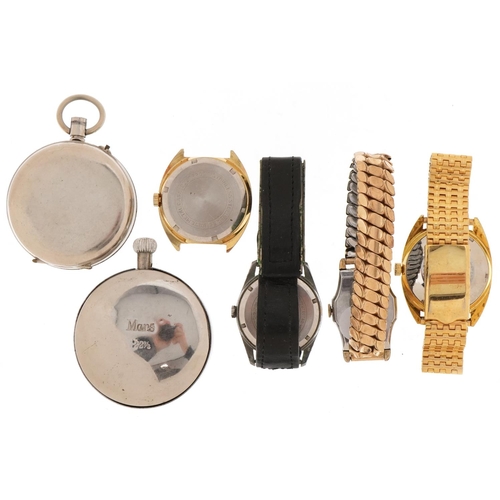 3560 - Vintage and later wristwatches and pocket watches including Zebora, Grado and Gruen