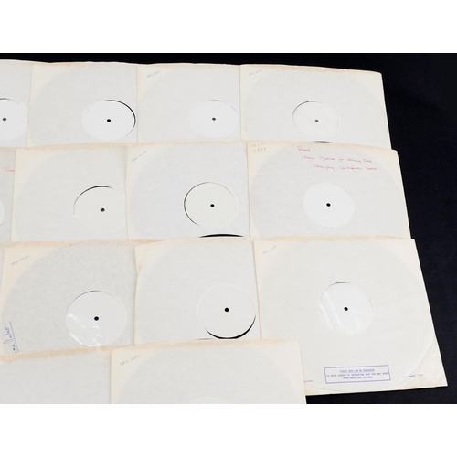 1499 - Collection of mostly classical white label vinyl LP records