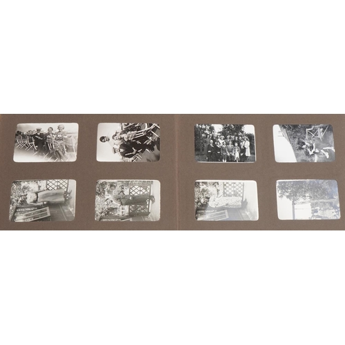 2466 - Black and white family photographs including cabinet cards, postcards of school classroom scenes and... 