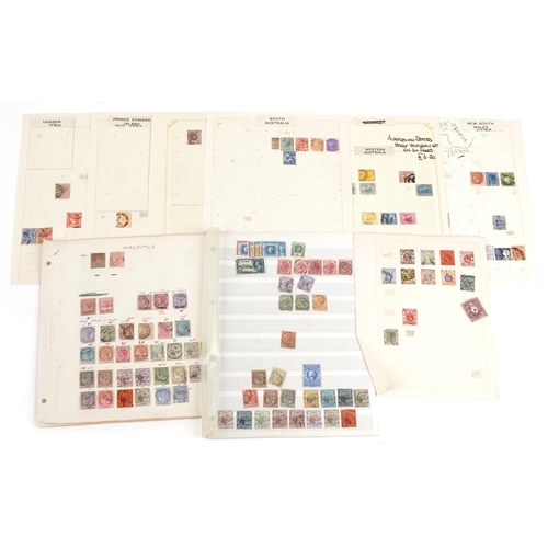 2467 - 19th century and later British Commonwealth stamps including Mauritius, New Zealand, South Africa an... 