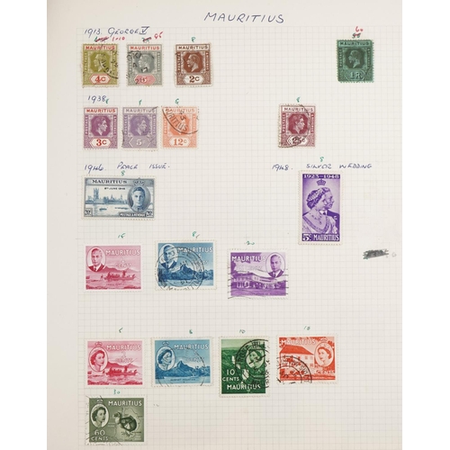 2467 - 19th century and later British Commonwealth stamps including Mauritius, New Zealand, South Africa an... 