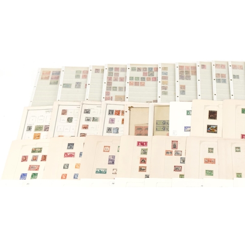 2469 - British Commonwealth stamps, many 19th century, including The Gilbert and Ellice Islands, New Zealan... 