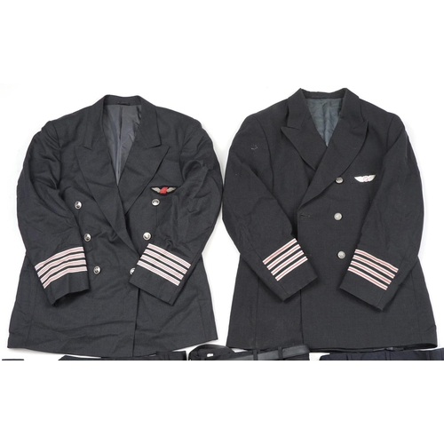 2575 - Aviation interest Virgin pilot's uniforms and badges