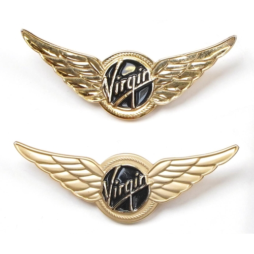 2575 - Aviation interest Virgin pilot's uniforms and badges