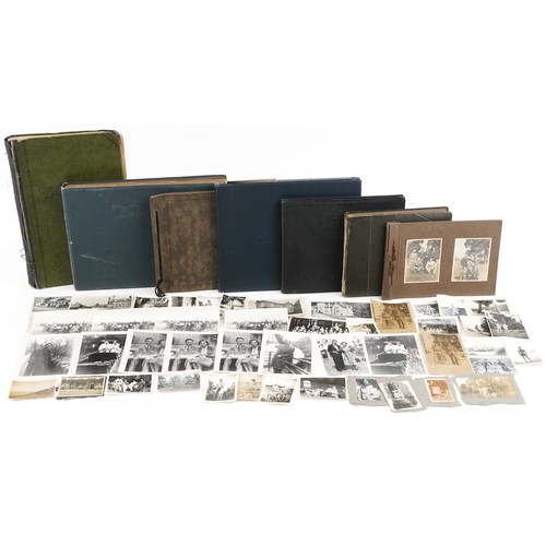 1569 - Family photographs housed in albums including visits through France including Nice, Monte Carlo, For... 