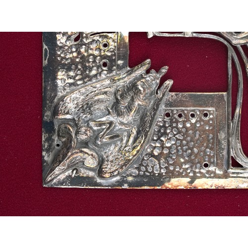 1 - The Art of the Union Arts & Crafts silver plated bookbinding plate by M. Lilian Simpson, January 189... 