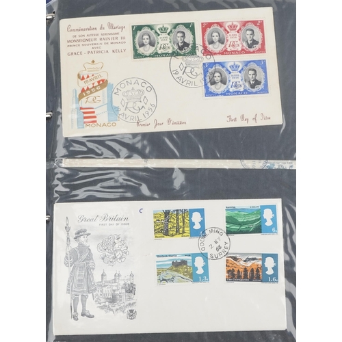 2290 - Large collection of first day covers, some Benham, arranged in five albums