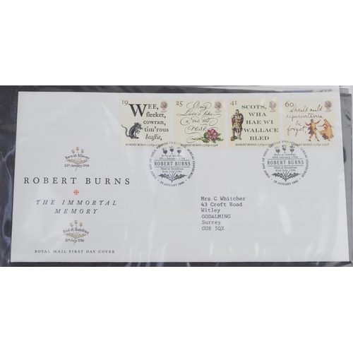 2280 - Collection of first day covers arranged in four albums