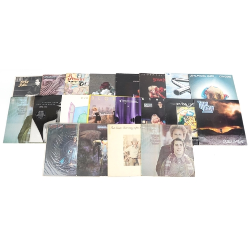 635 - Vinyl LP records including Genesis, Joni Mitchell, Mike Oldfield, Simon & Garfunkel, Blondie and Bil... 