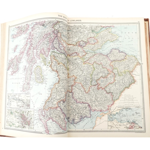 2363 - The Harmsworth Universal Atlas & Gazetteer published by The Amalgamated Press Limited London with fi... 